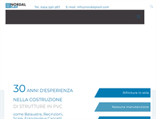 Tablet Screenshot of nordalplast.com